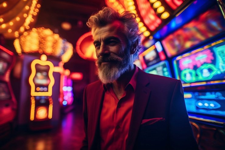 Pengguna menggunakan perangkat mobile untuk mengakses fitur keluhan di kejutogel